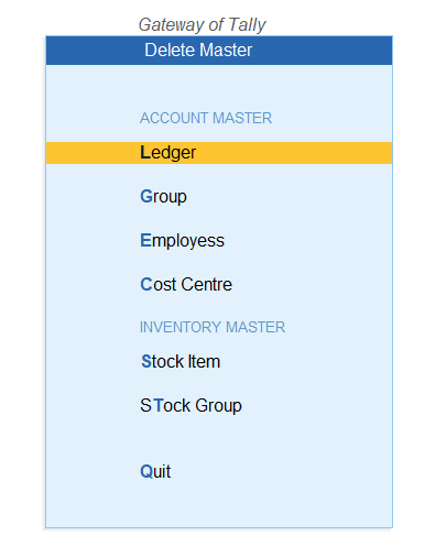 All-in-One Unused Masters Deletion – TallyPrime add-on by AK Soft Solutions