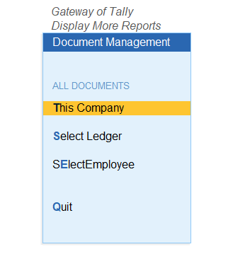 Document Management System – TallyPrime add-on by AK Soft Solutions