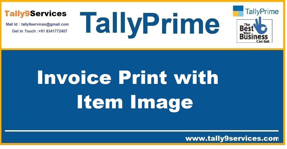 Invoice Print with Item Image – TallyPrime add-on by AK Soft Solutions